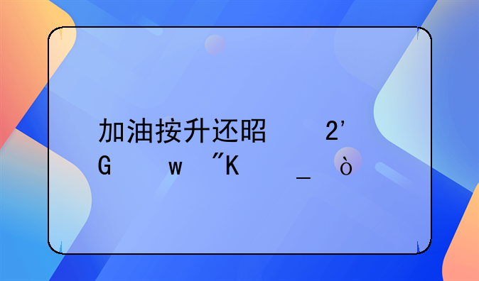 加油按升还是按金额划算？